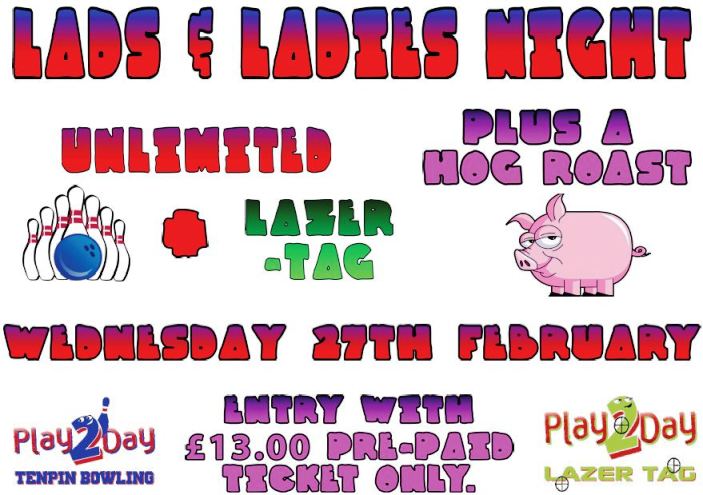 Lads & Ladies Night_Feb 2013